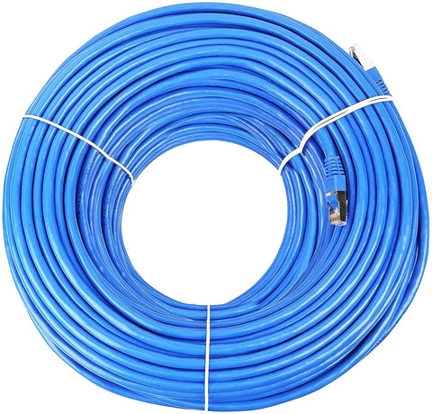 J-Tech Digital Cat6 Ethernet Cable 200 Ft Solid 23AWG UTP 100% Pure Copper for Network and High Performance Video and Audio Transmission [JTECH-CAT6-200ft]