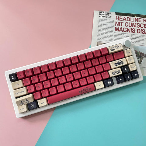 ILYCHEEGAMI PBT keycaps MDA Profile Dye Sublimation Universal Mechanical Keyboard keycaps Compatible with Cherry MX switches,Gateron,Kailh TTC JWK and Clones (Soldiers)