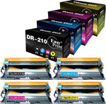 EASYPRINT Compatible (4-Pack, Drum only) DR210CL DR-210CL DR210 Drum Unit Used for HL3040CN 3070CW 9320CW MFC-9010CN 9120CW 9320CW Printer