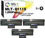 (3 Pack, Super High Yield) TG Imaging Compatible MLT-D111L Toner Cartridge Used for M2020W M2022 M2022W M2024W M2070FW M2070W M2070 Toner Printers (Black)