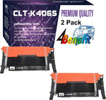 (2xBlack) 4Benefit Compatible CLT-406S Toner Cartridges CLT406S CLT-K406S CLTK406S (Black Only) Work for SL-C410W C460W C460FW CLP-360 CLP-365 CLP-365WCLX-3300 CLX-3305 CLX-3305W Laser Printer