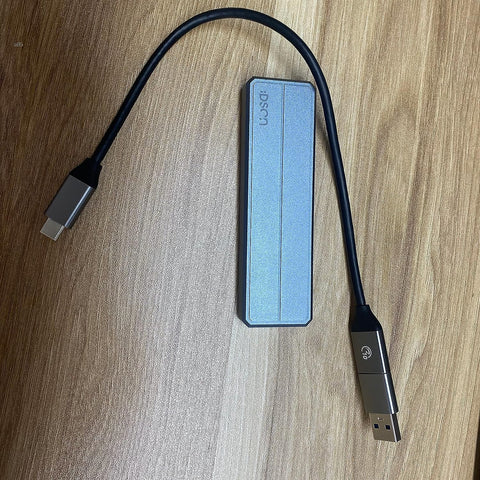 iDsonix M.2 NVMe SATA Enclosure Silver